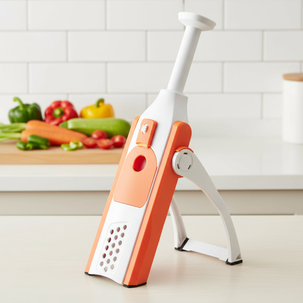 SliceMaster 5-In-1 Vegetable Cutter for Effortless Preparation
