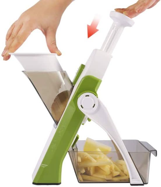 SliceMaster 5-In-1 Vegetable Cutter for Effortless Preparation
