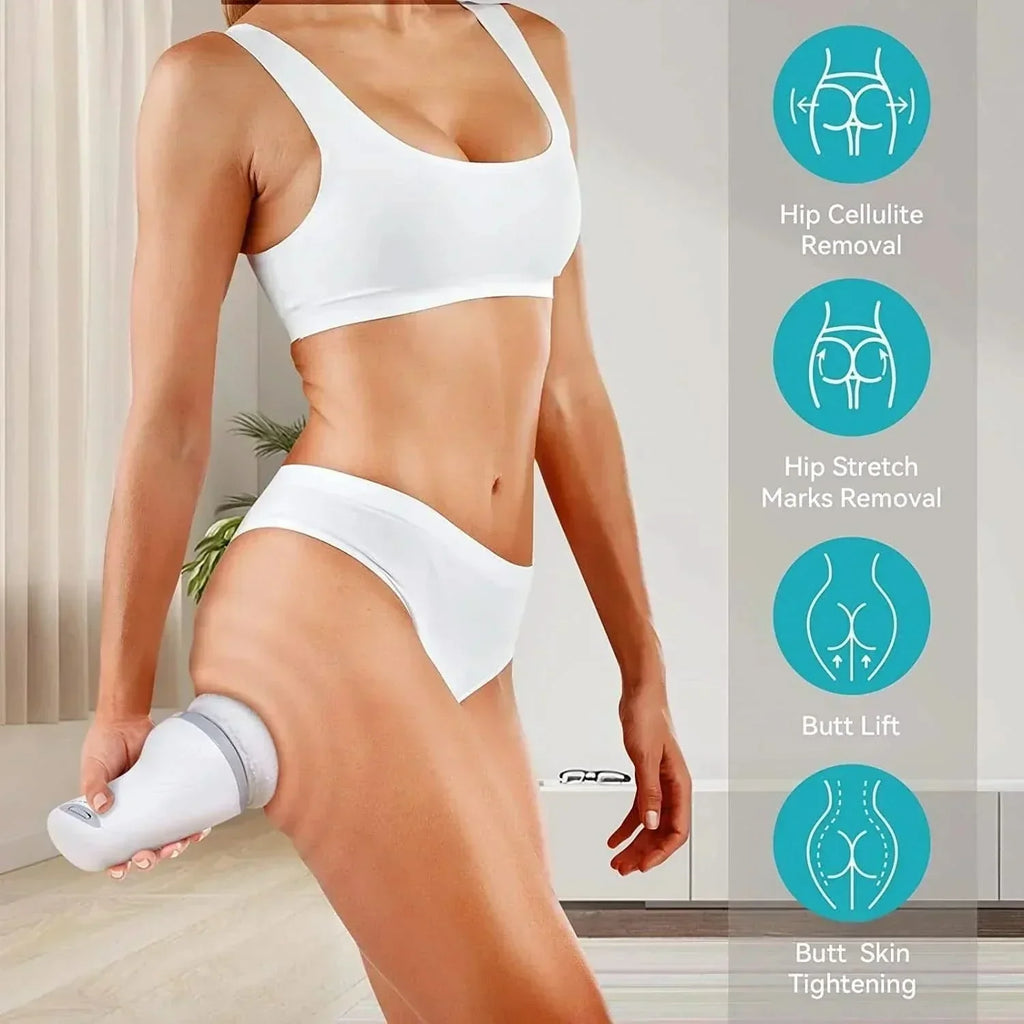 AureaVita Massager With Six Attachments For Skin Tightening And Cellulite Reduction