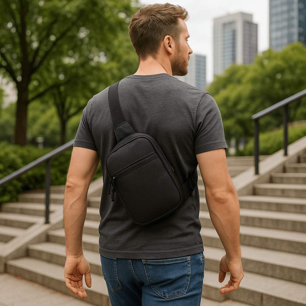 UrbanNook Compact Sling Bag for Effortless Organization