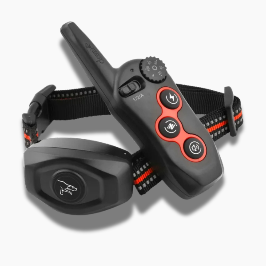 Intelligent Canine Training Collar With Remote Anti Bark 3 Modes Waterproof
