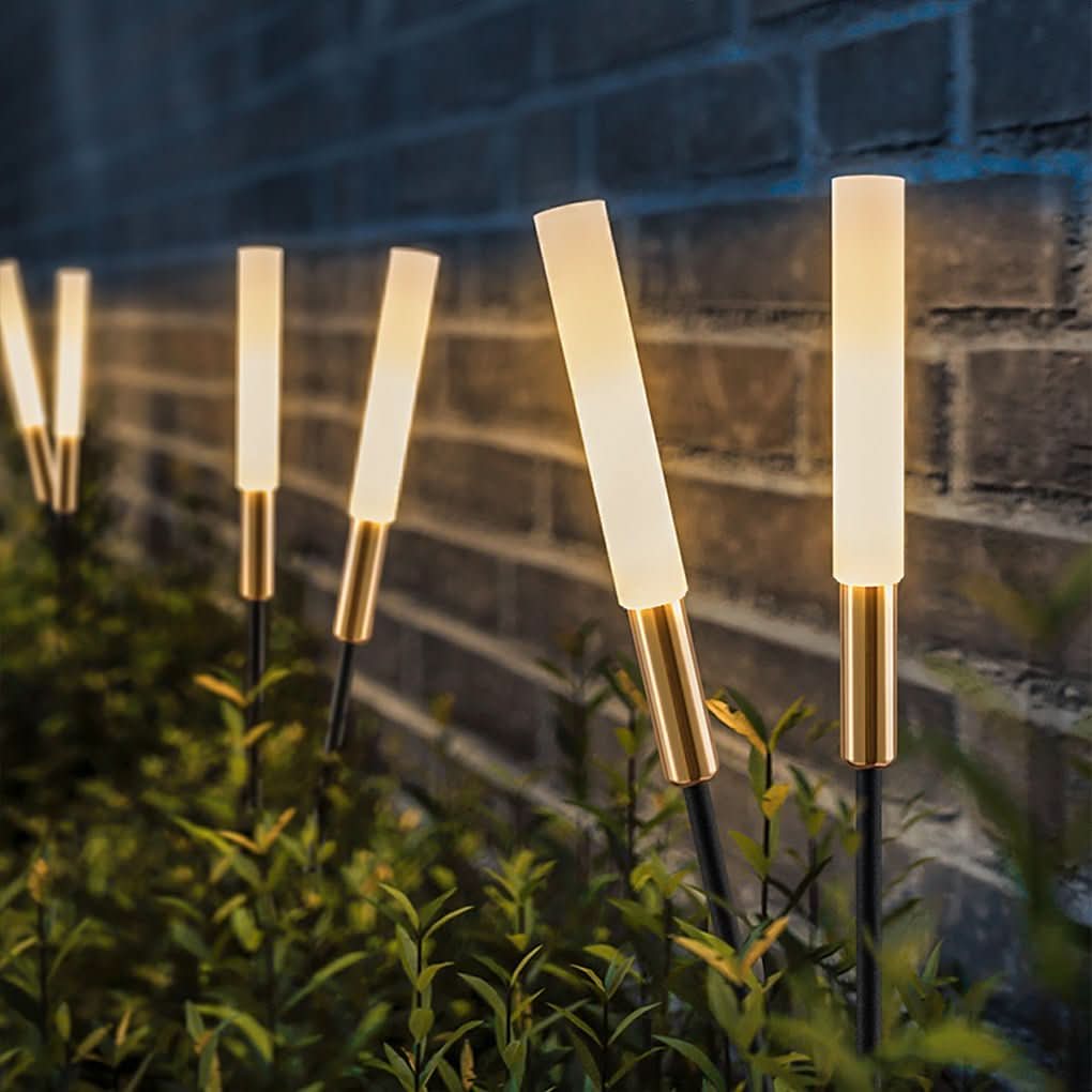 LumaReed Outdoor Wireless Aesthetic Solar Garden Lighting