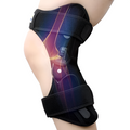 Ginocchiera con sistema a molla per movimento stabile e comfort regolabile
