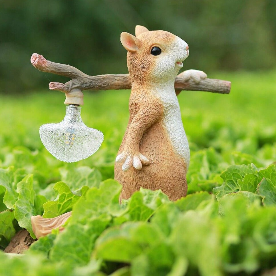AcornGlow | Whimsical Squirrel Lamp