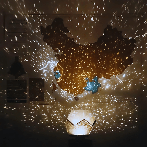 NebulaGlow Projektor galaktyczny do stworzenia marzycielskiego gwiaździstego nieba w domu