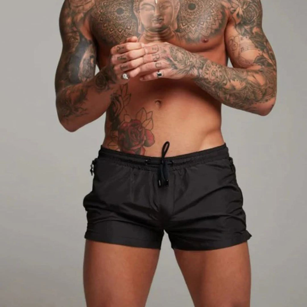 Coastline Wave Shorts - Men's Swimming Trunks With Style and Functionality