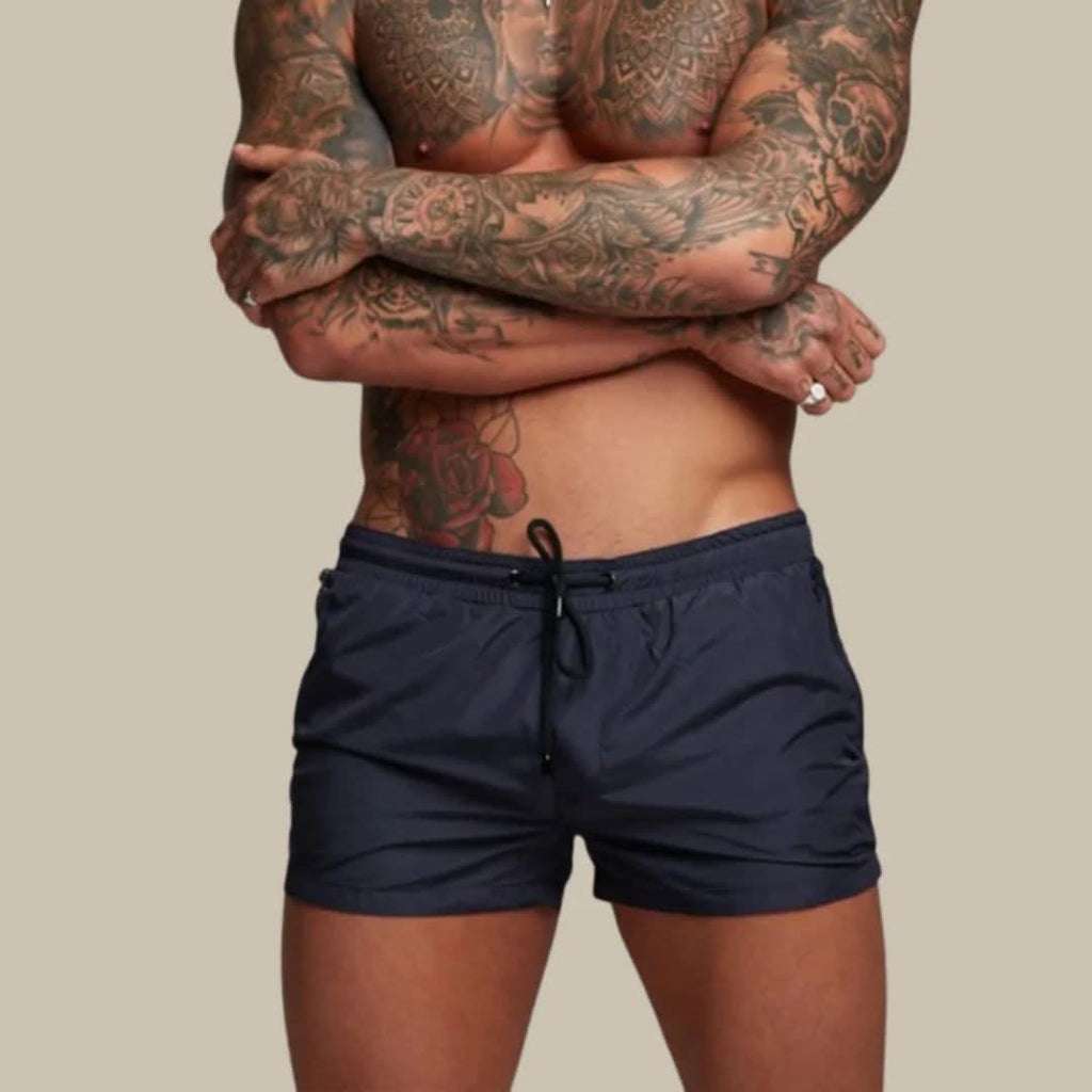 Coastline Wave Shorts - Men's Swimming Trunks With Style and Functionality