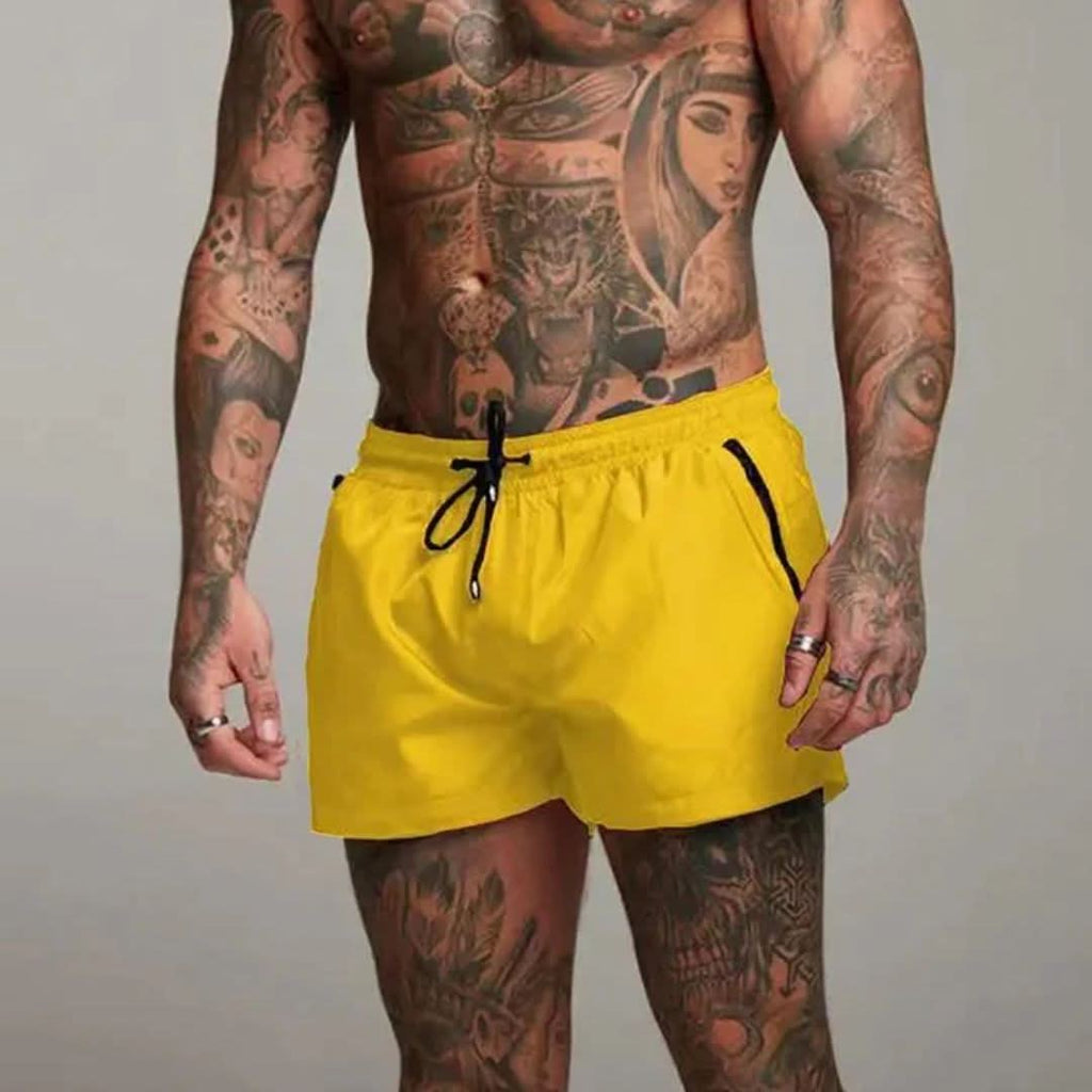 Coastline Wave Shorts - Men's Swimming Trunks With Style and Functionality