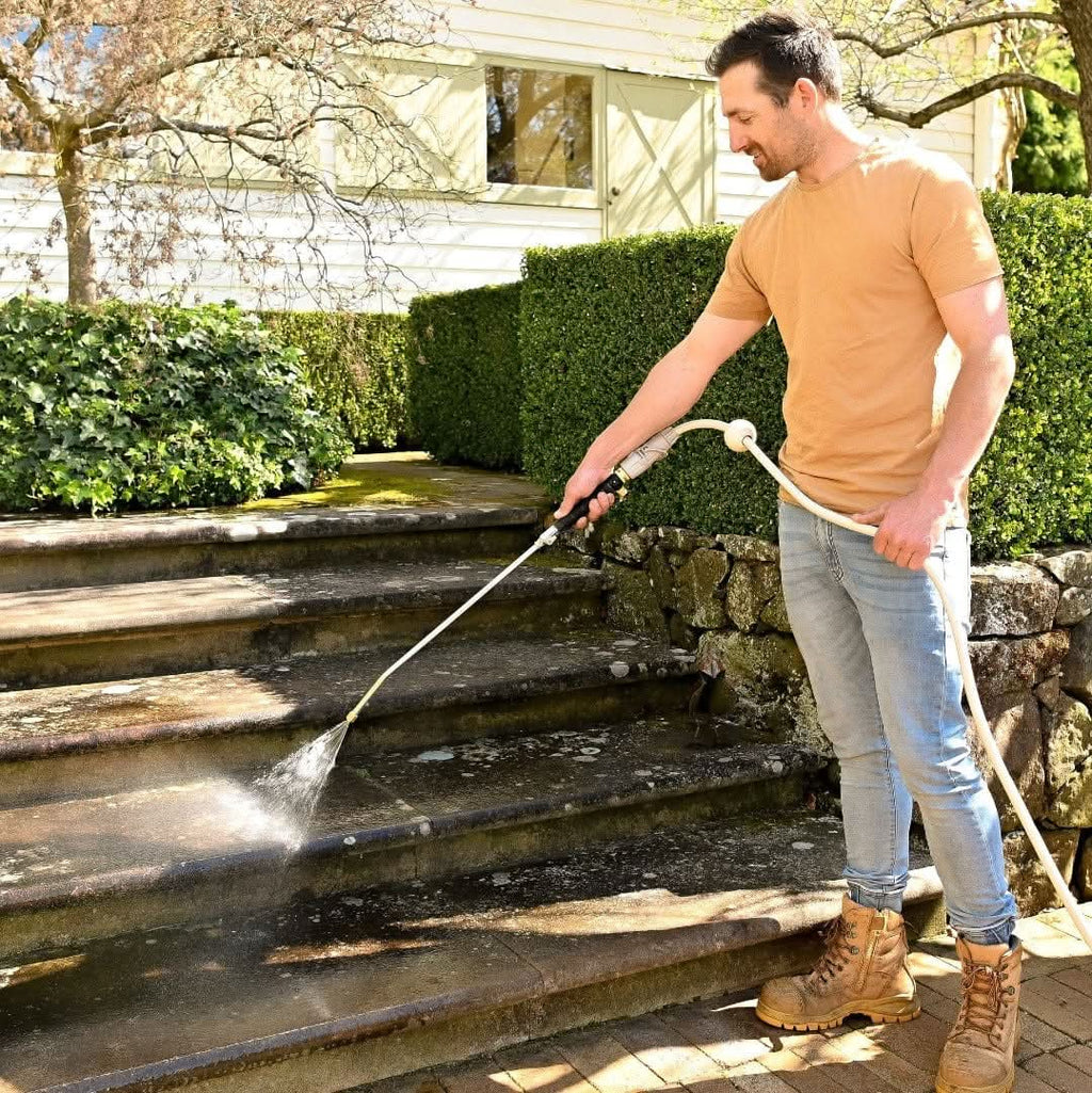 AquaJet Pro High Pressure Water Cleaner For Versatile Exterior Cleaning