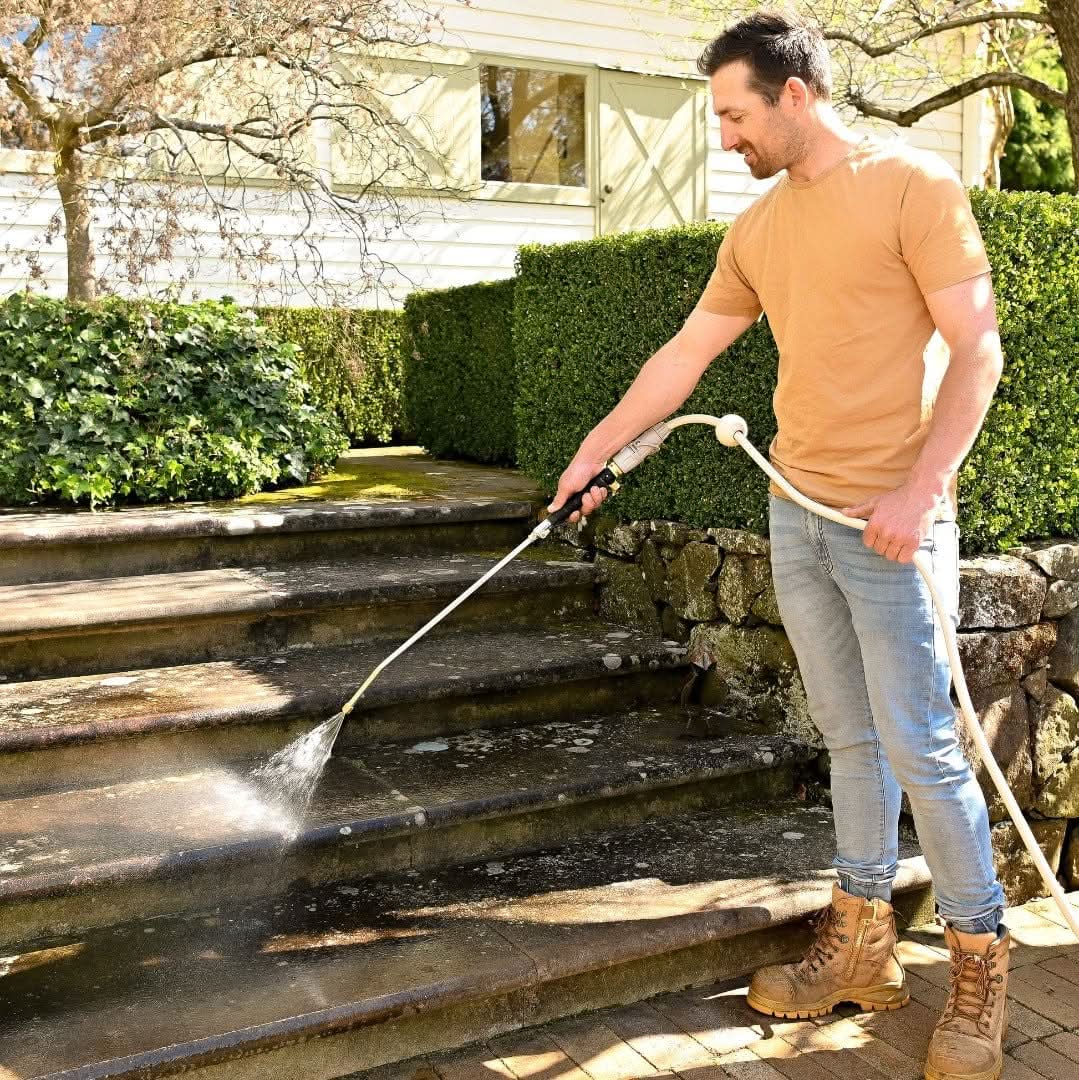 AquaJet Pro High Pressure Water Cleaner For Versatile Exterior Cleaning