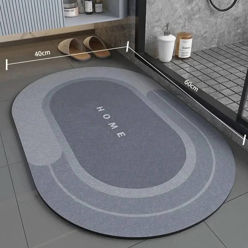 AquaNest Superabsorpční koupelnová předložka 40x60 cm, protiskluzová a pohodlná
