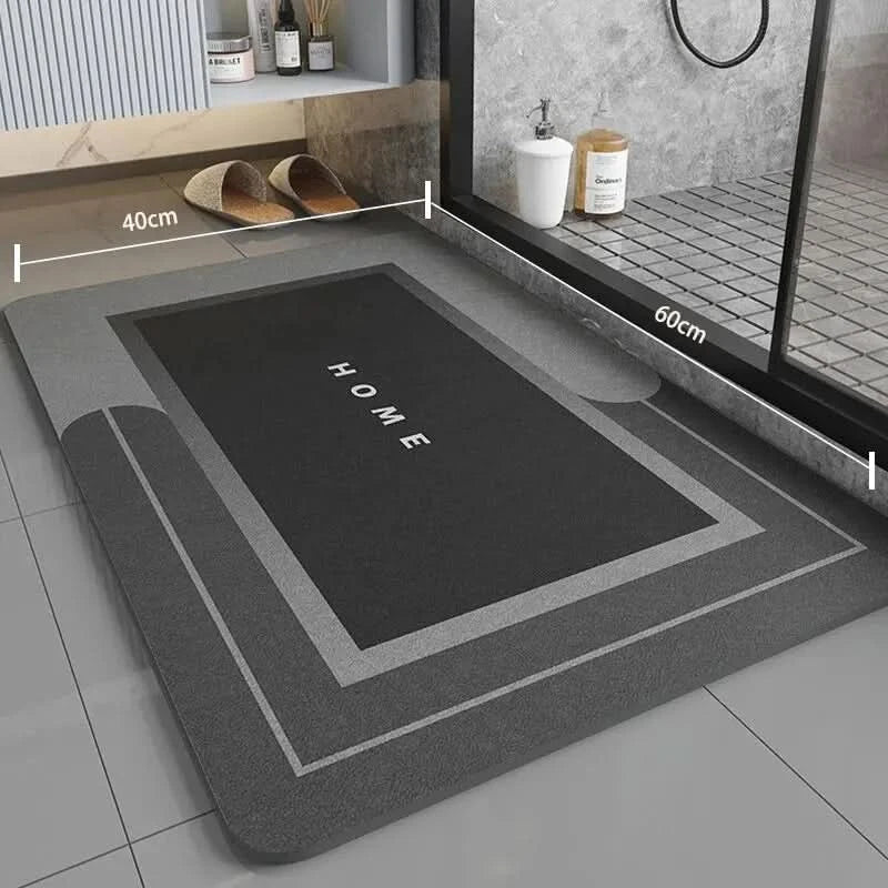 AquaNest Superabsorpční koupelnová předložka 40x60 cm, protiskluzová a pohodlná