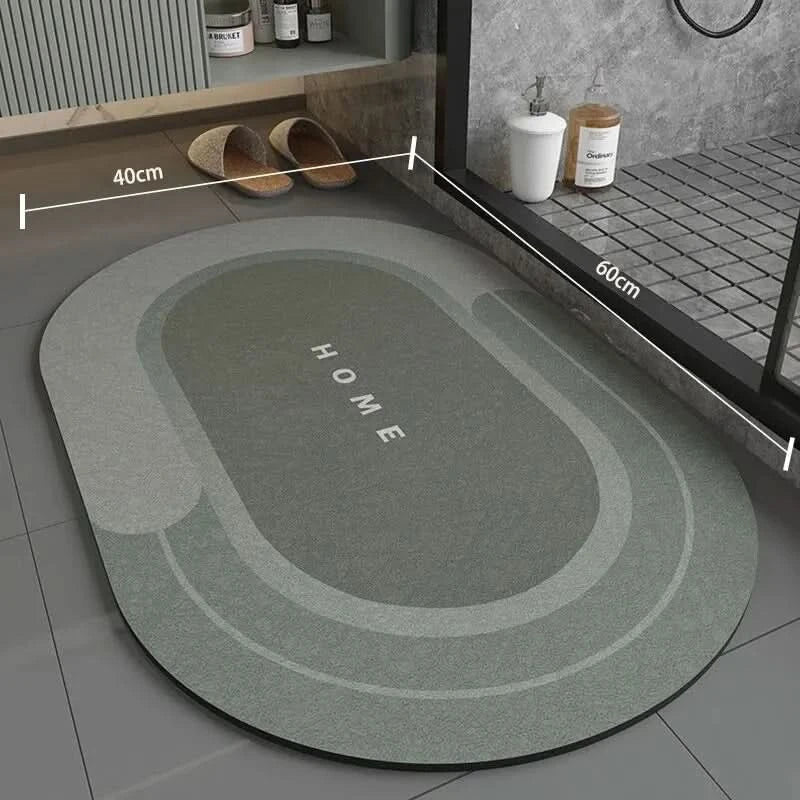 AquaNest Superabsorpční koupelnová předložka 40x60 cm, protiskluzová a pohodlná