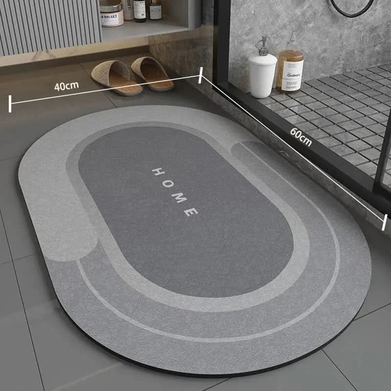 AquaNest Superabsorpční koupelnová předložka 40x60 cm, protiskluzová a pohodlná