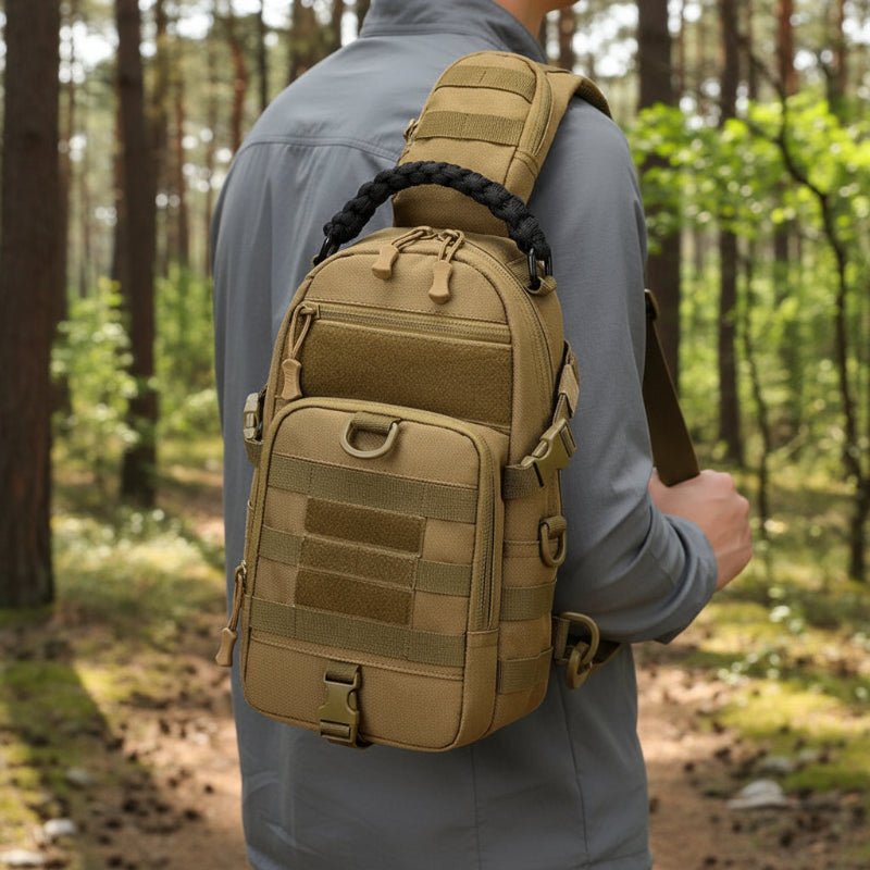TrailSling MOLLE Shoulder Backpack for Hiking and Camping