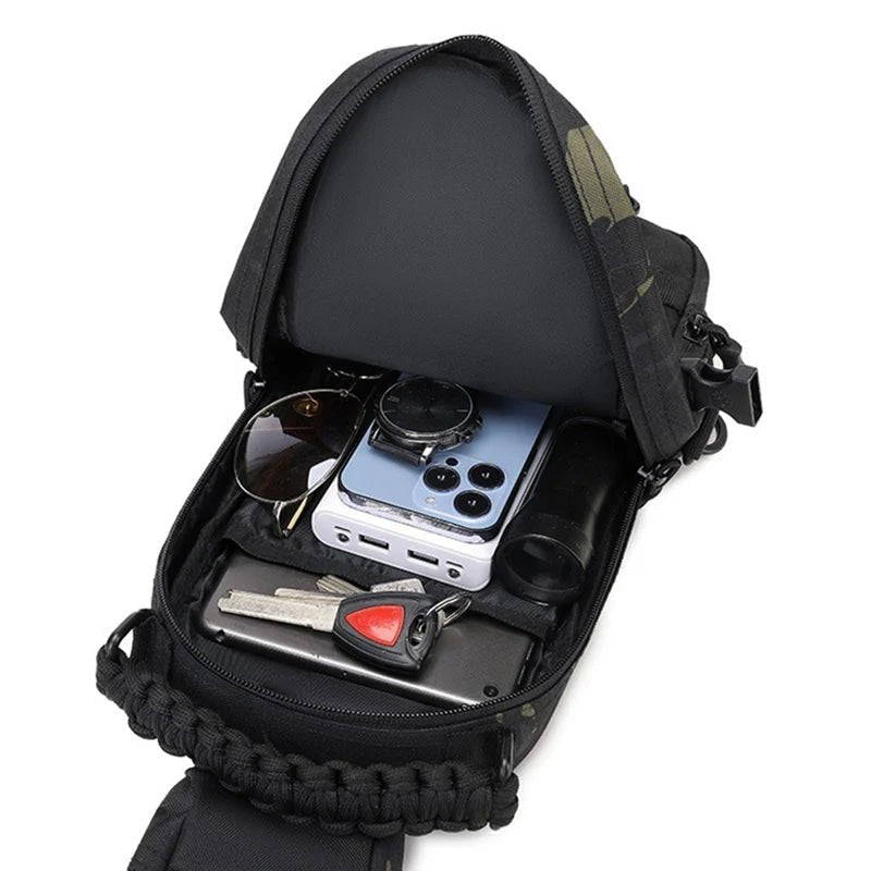 TrailSling MOLLE Shoulder Backpack for Hiking and Camping