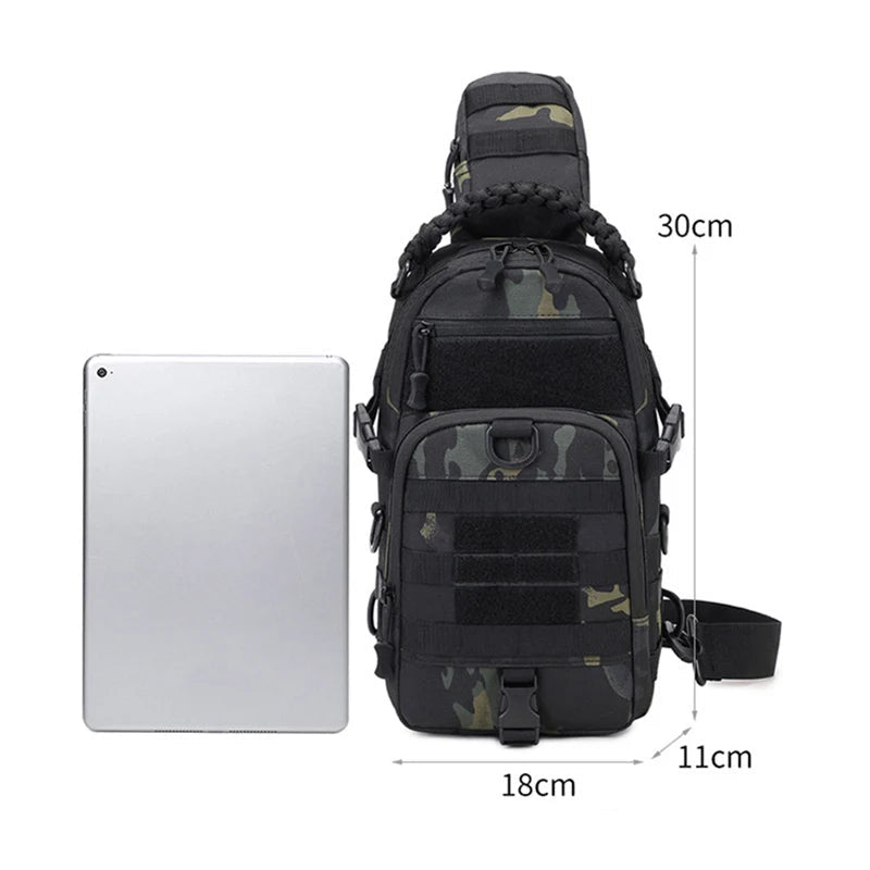 TrailSling MOLLE Shoulder Backpack for Hiking and Camping