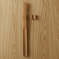 StrideAid Extra Long Magnetic Wood Shoe Horn For Easy On