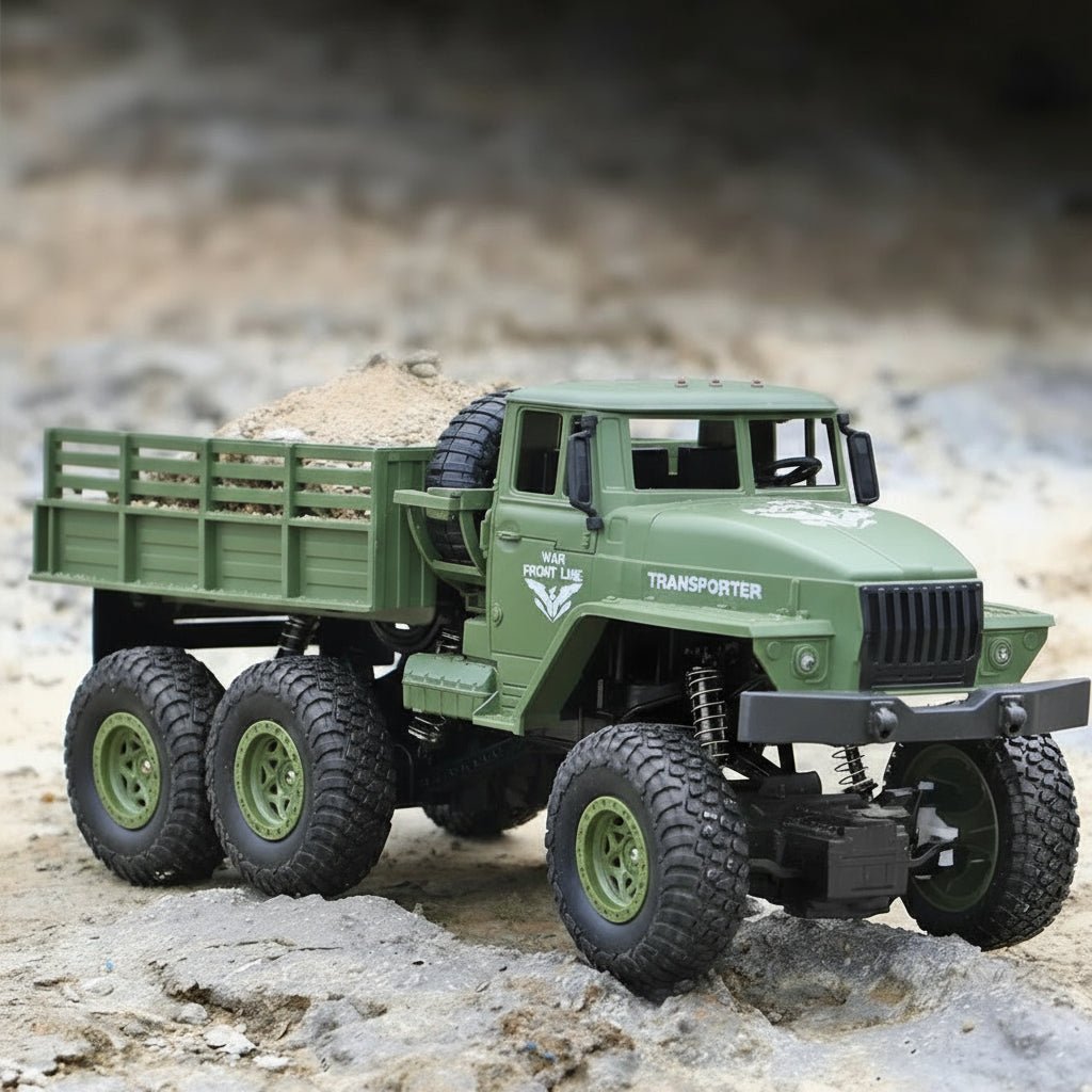 Auto RC Elettrica 4WD MudRover Jr per Bambini con Velocità di 10 Km/h e Struttura Robusta