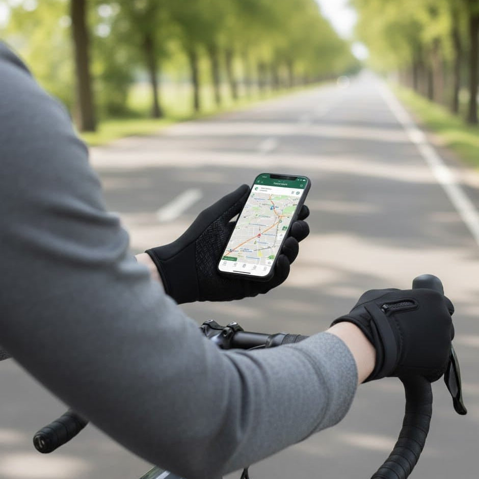 FrostGuard Vindafvisende Varme Touchscreen Handsker Til Enheder