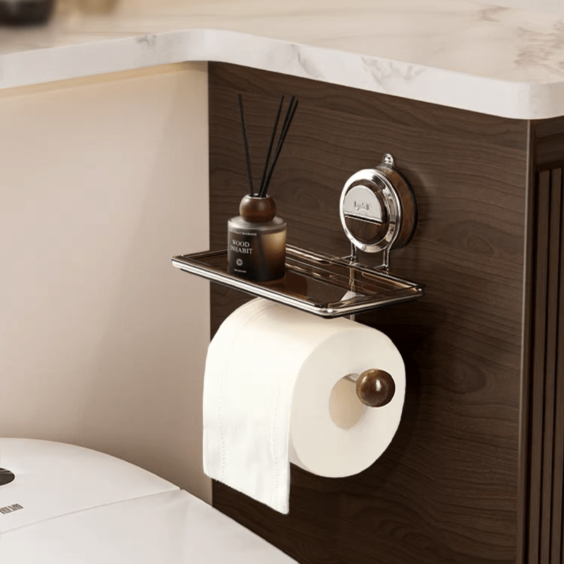 NovaGrip Drill-Resistant Stainless Steel Toilet Paper Holder
