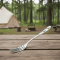 TrailNova Ultralight Titanium Cutlery Set for Camping and Trekking