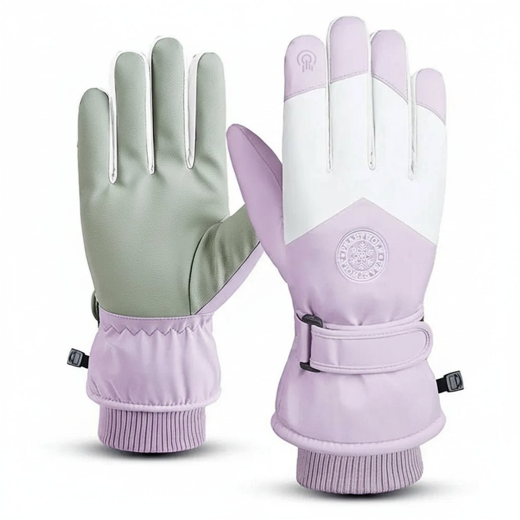 Frosttrail Thermal Winter Ski Gloves Waterproof Non Slip Touchscreen Compatible