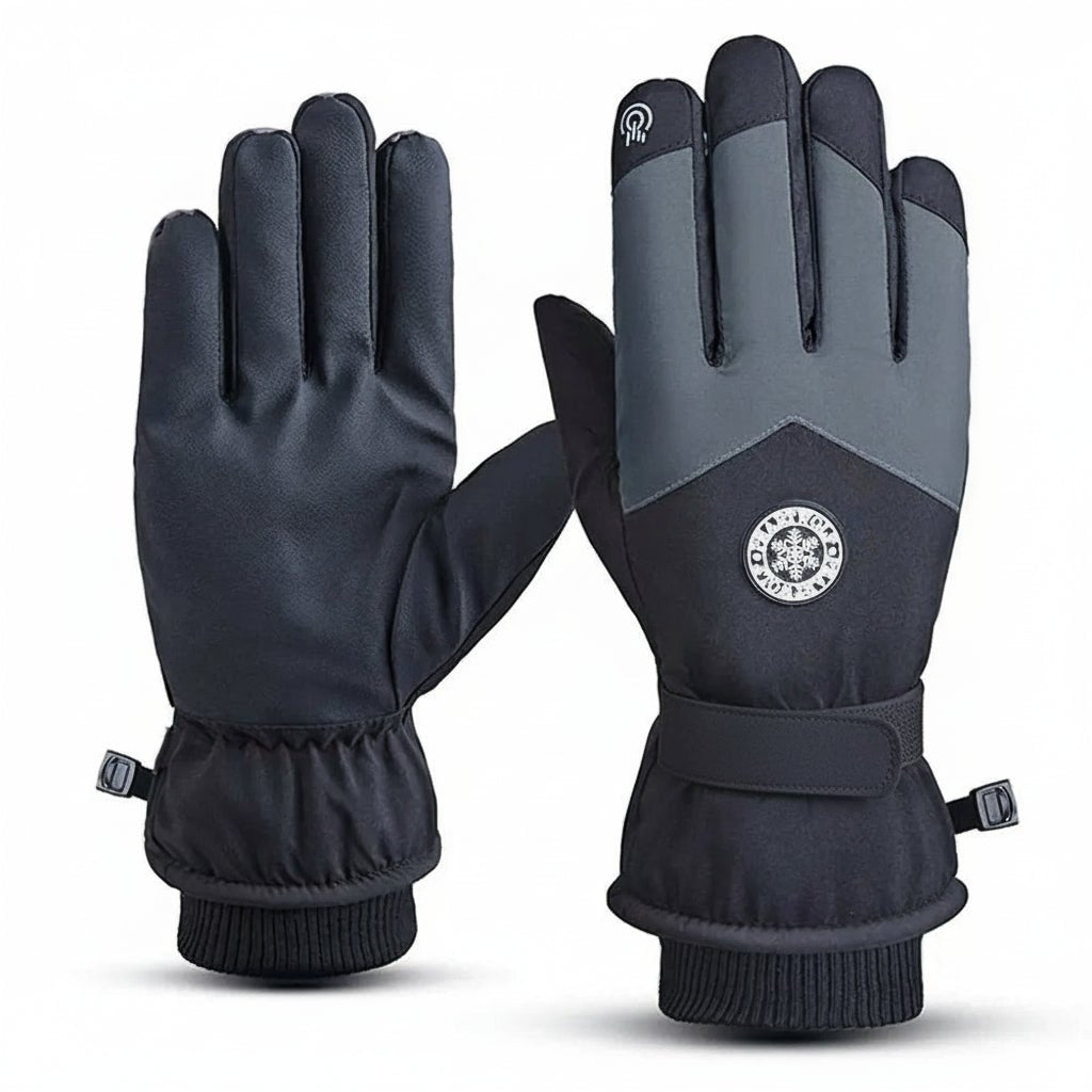 Frosttrail Thermal Winter Ski Gloves Waterproof Non Slip Touchscreen Compatible