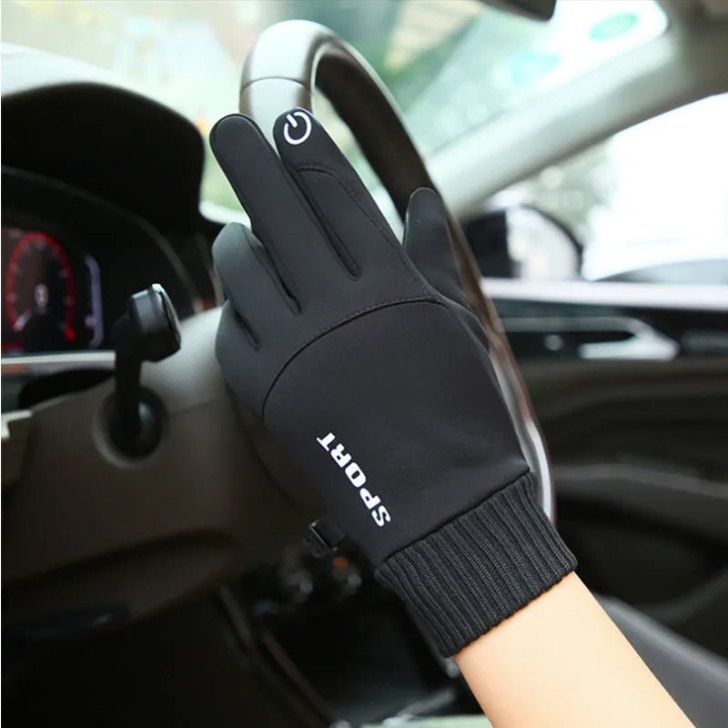 FrostGuard Thermal Touchscreen Gloves With Water Protection And Grip