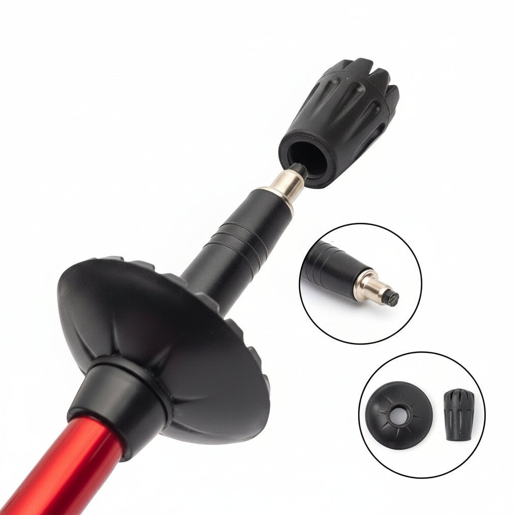 SummitMate ergonomické nastavitelné turistické hole v lehkém provedení