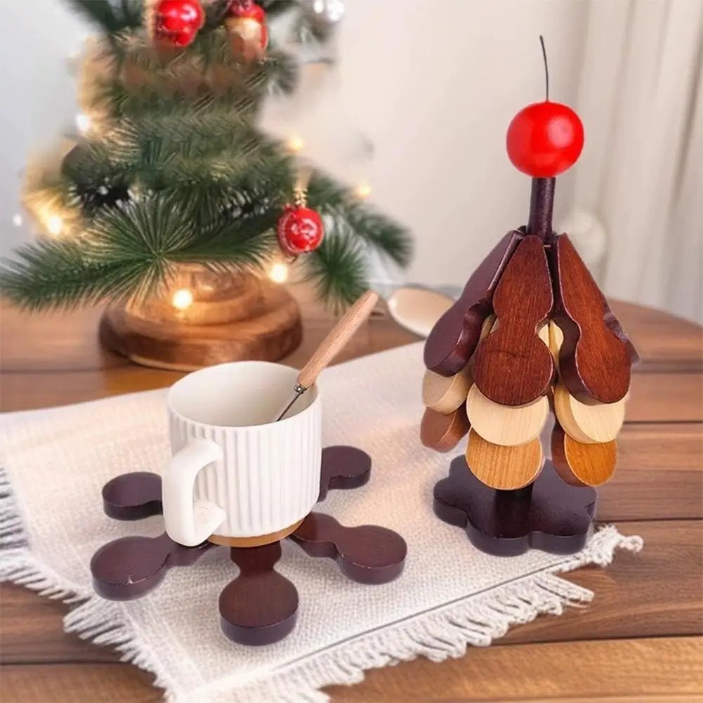 NorthLuma Sottobicchieri e Tovagliette Versatili per Tavole Natalizie Festive