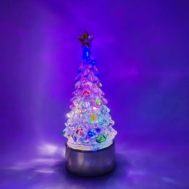 HollyNook festliche Weihnachtsbaum-Tisch- und Nachttischlampe