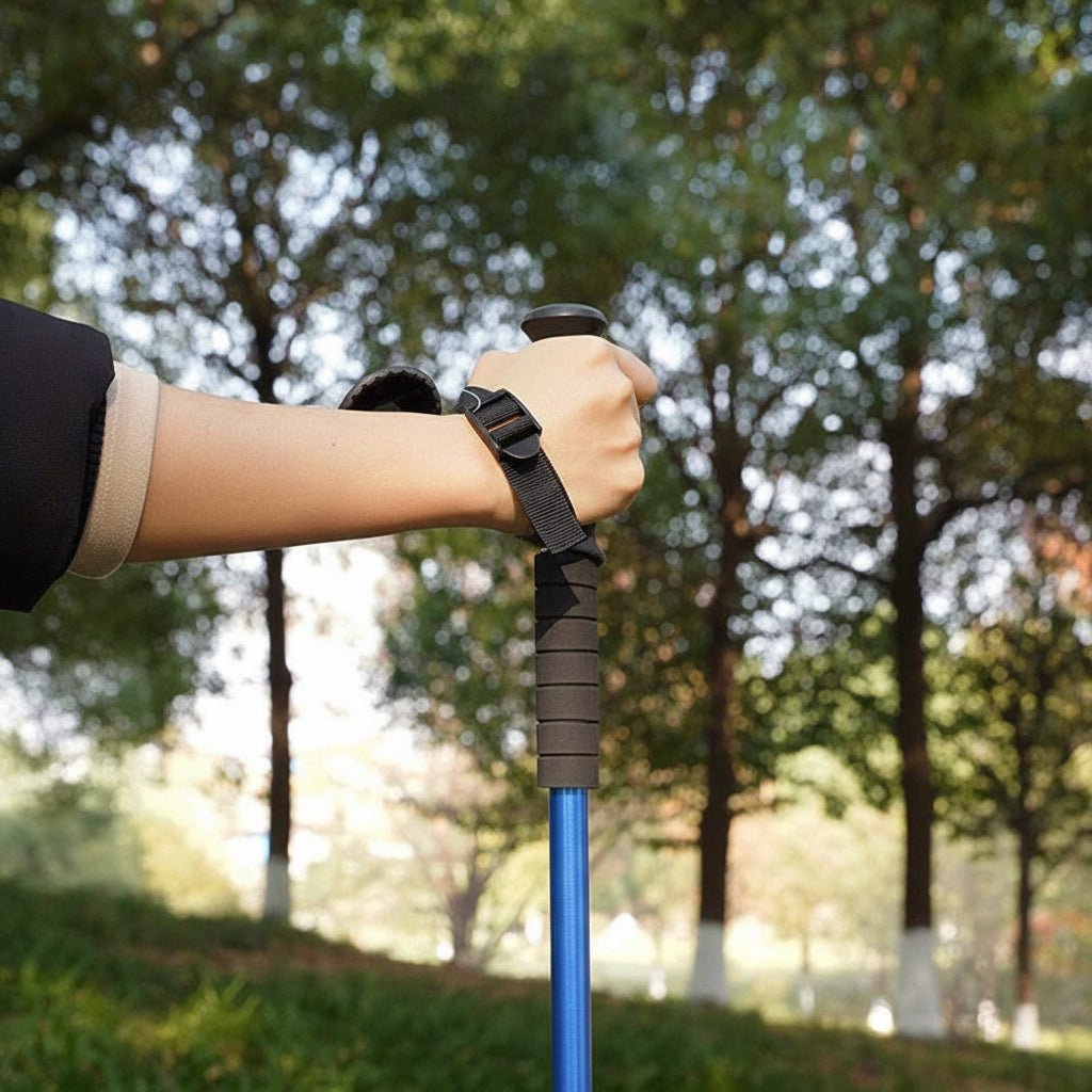 TrailGlide ultralehké nastavitelné trekové hole pro dlouhé trasy, hliníková slitina