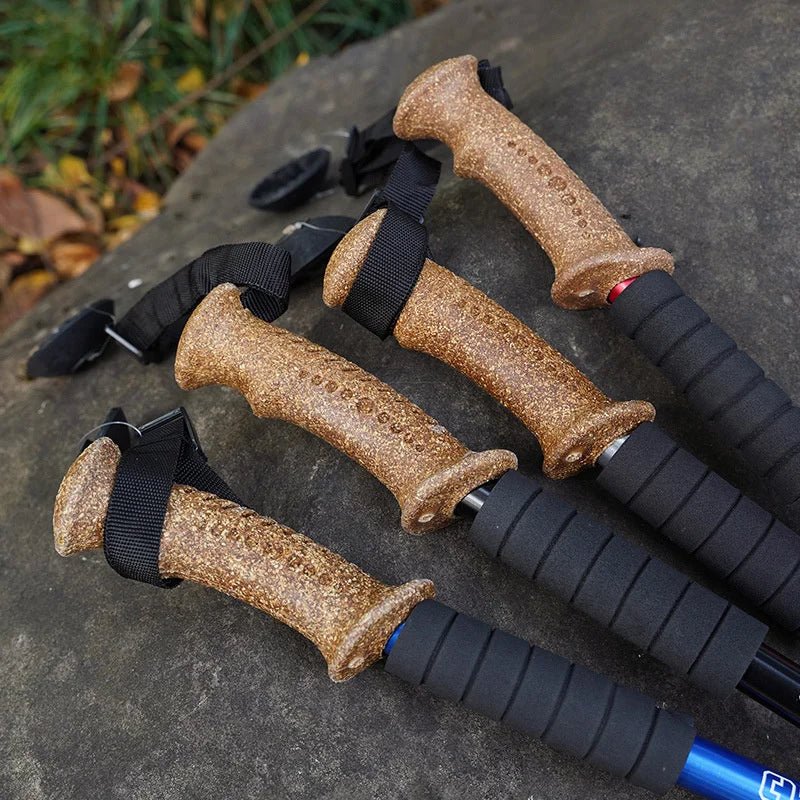 TrailGlide ultralehké nastavitelné trekové hole pro dlouhé trasy, hliníková slitina