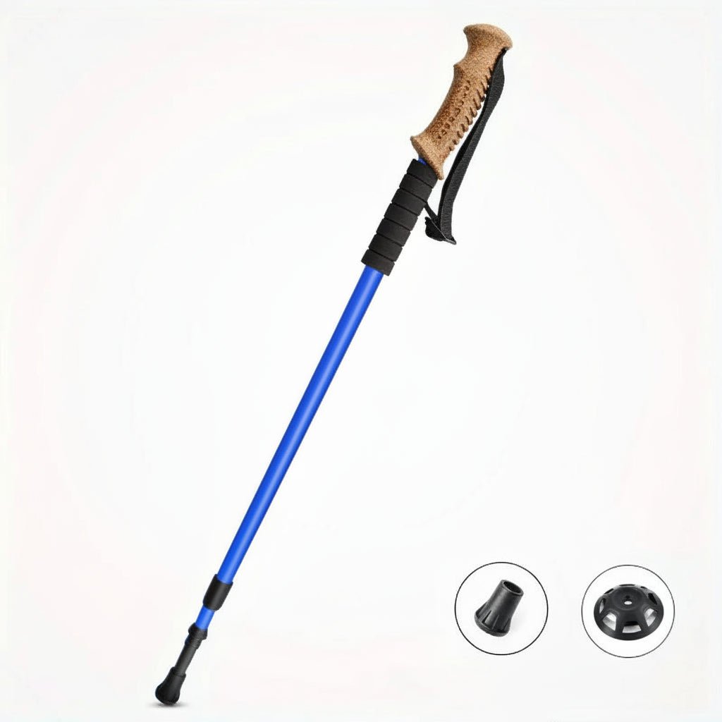 TrailGlide ultralehké nastavitelné trekové hole pro dlouhé trasy, hliníková slitina