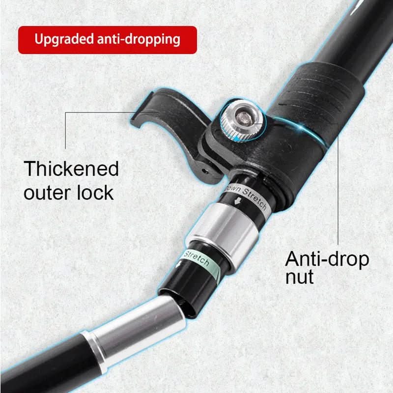 TrailNova Ultralight 5-Piece Telescopic Trekking Poles For Mountain Hiking