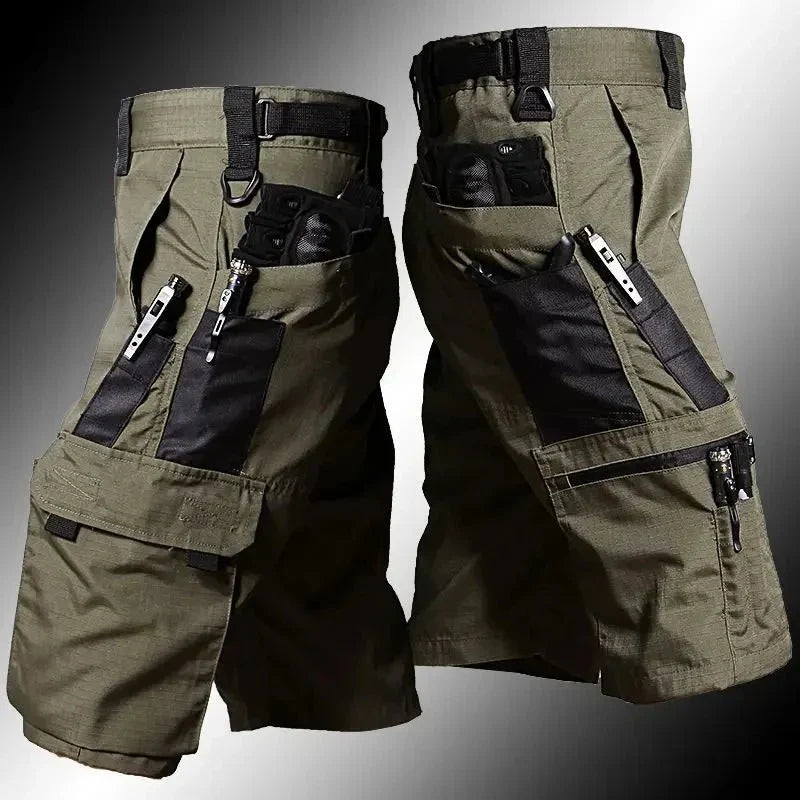 Bermudas de camuflaje resistentes para aventura y uso diario