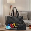 LuxeCarry Duo 2 In 1 Elegant Shopping Bag With Insulated Compartment And Large Space