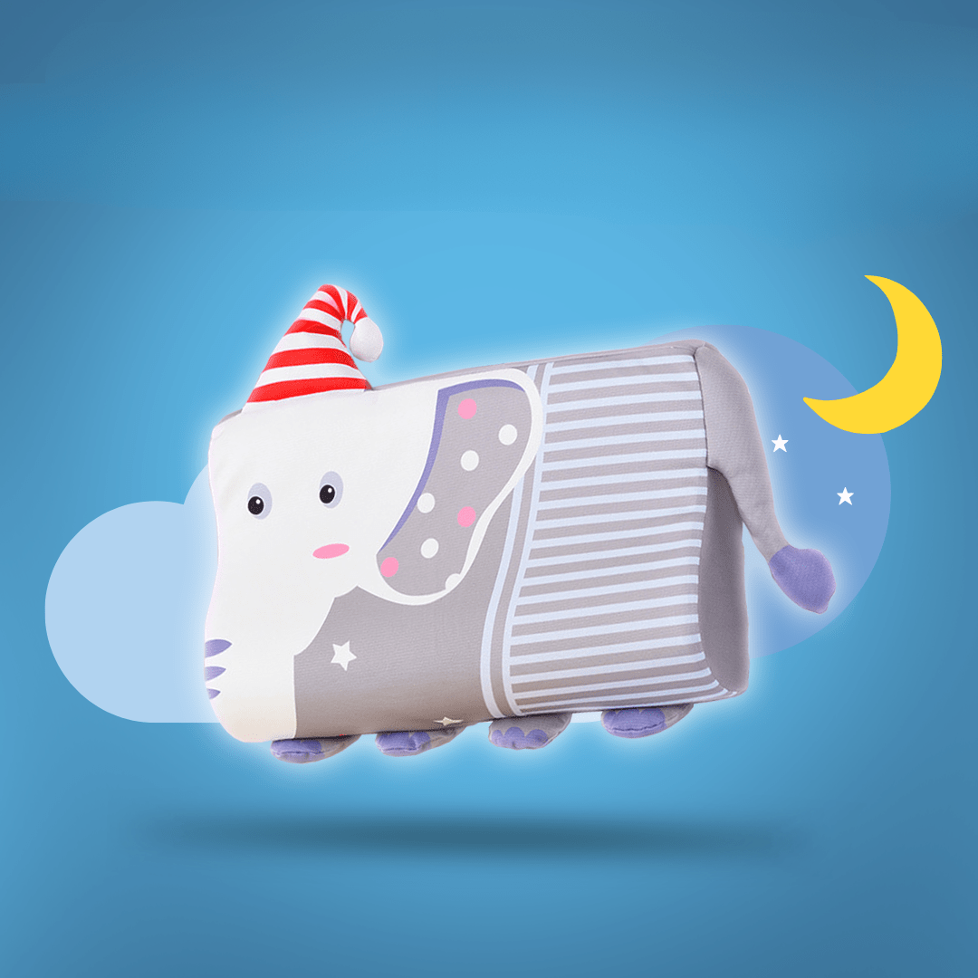 SnugNest Ergonomic Children's Pillow For Healthy Sleep