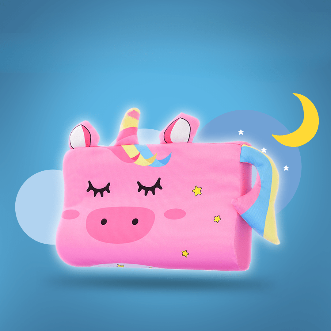 SnugNest Ergonomic Children's Pillow For Healthy Sleep