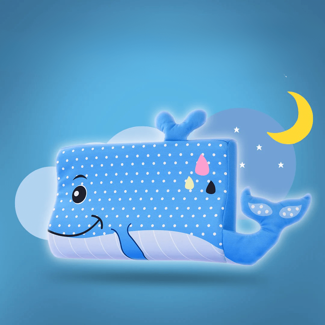 SnugNest Ergonomic Children's Pillow For Healthy Sleep