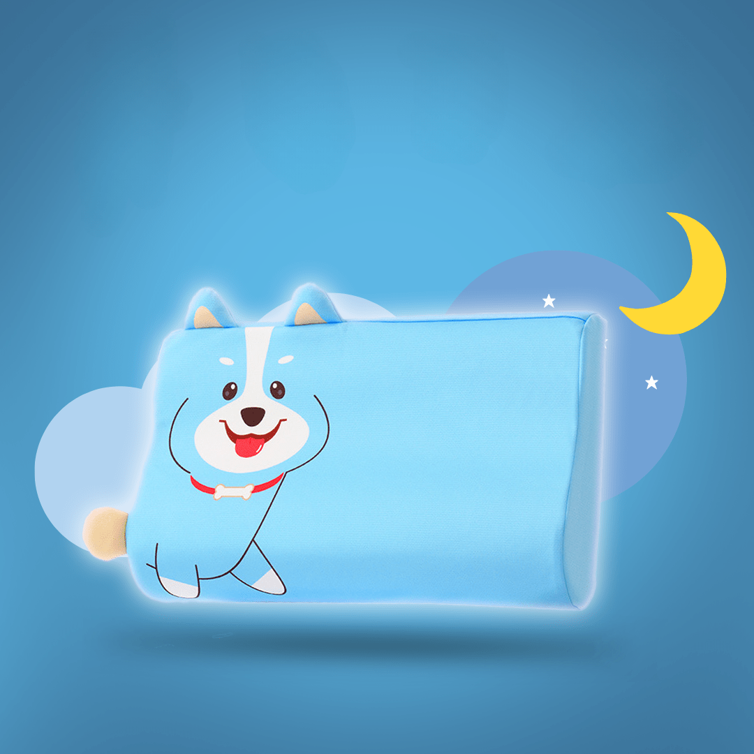 SnugNest Ergonomic Children's Pillow For Healthy Sleep