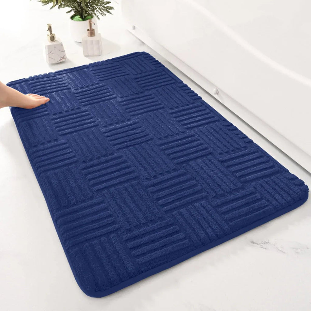 SafeStep Thick Non Slip Bath Mat For Safety And Comfort
