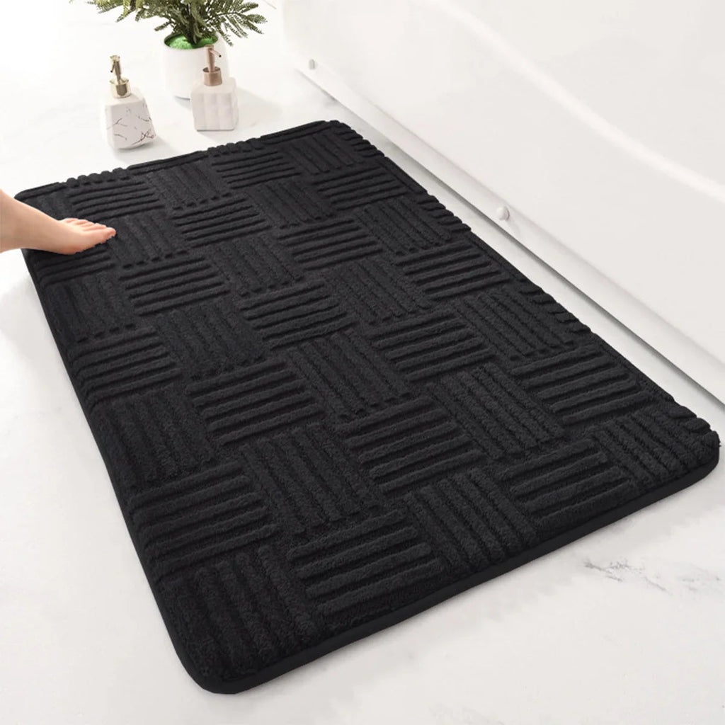 SafeStep Thick Non Slip Bath Mat For Safety And Comfort