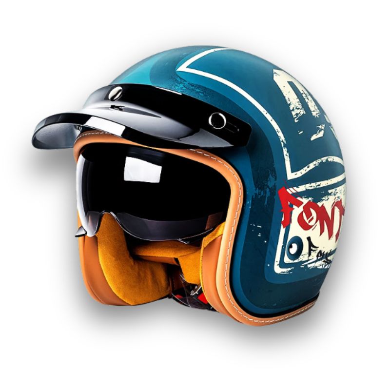 Timeless Helmet For Motorcycles DOT Certified And ECE Approved