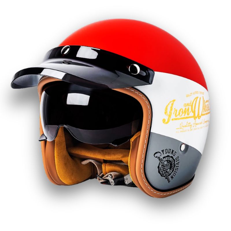Timeless Helmet For Motorcycles DOT Certified And ECE Approved