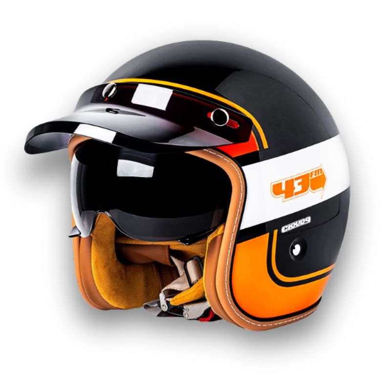 Timeless Helmet For Motorcycles DOT Certified And ECE Approved