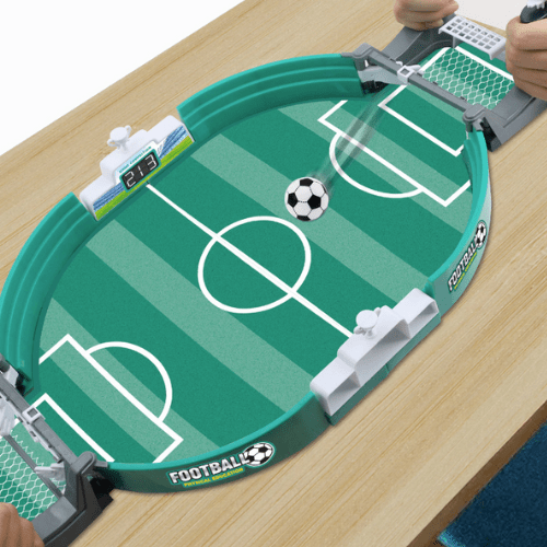 Přenosná stolní fotbalová hra PlayNest pro dva hráče