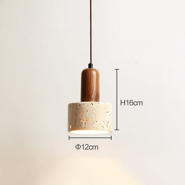 Solena Travertine Pendant Lights For Modern Interiors
