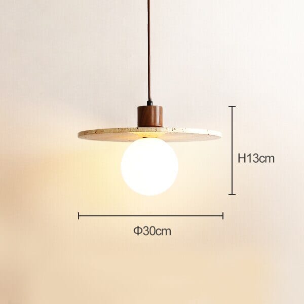 Solena Travertine Pendant Lights For Modern Interiors